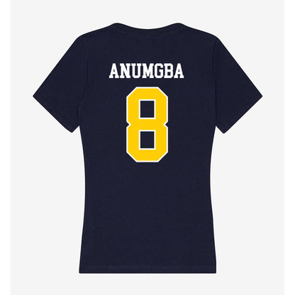 Toledo - NCAA Women's Basketball : Patricia Anumgba - Women's V-Neck T-Shirt-1