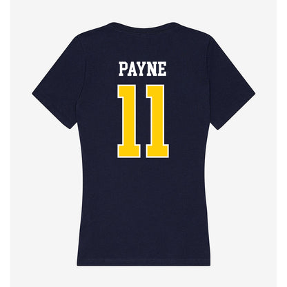Toledo - NCAA Baseball : Jacob Payne - Women's V-Neck T-Shirt-1