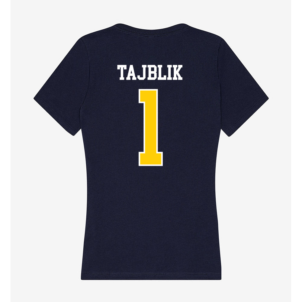 Toledo - NCAA Baseball : Drew Tajblik - Women's V-Neck T-Shirt-1