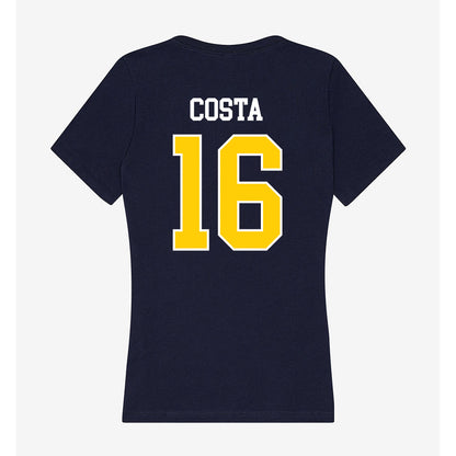 Toledo - NCAA Women's Soccer : Kylie Costa - Women's V-Neck T-Shirt-1