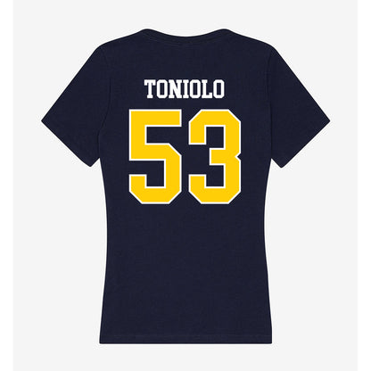 Toledo - NCAA Football : Samuel Toniolo - Women's V-Neck T-Shirt-1