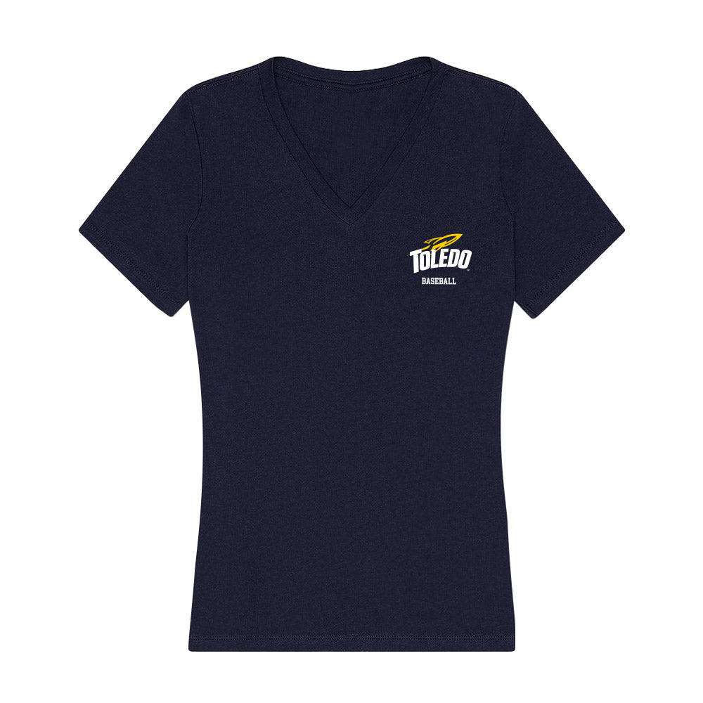 Toledo - NCAA Baseball : Braden Curry - Women's V-Neck T-Shirt-0