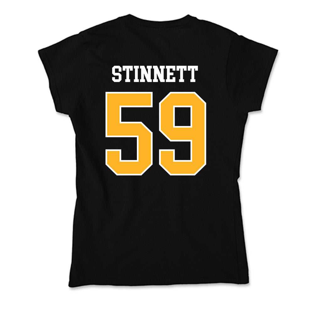 Bethune - NCAA Football : Malik Stinnett - Soft Style Women’s T-Shirt-1