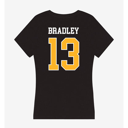 Bethune - NCAA Men's Basketball : Doctor Bradley - Women's V-Neck T-Shirt-1