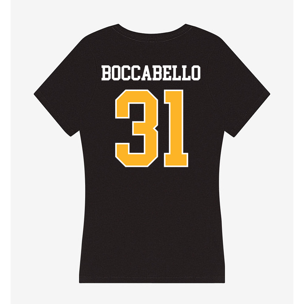 Bethune - NCAA Baseball : Tanner Boccabello - Women's V-Neck T-Shirt-1