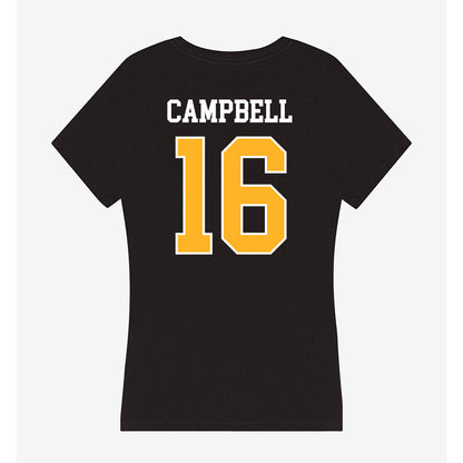 Bethune - NCAA Football : Gerald Campbell - Women's V-Neck T-Shirt-1