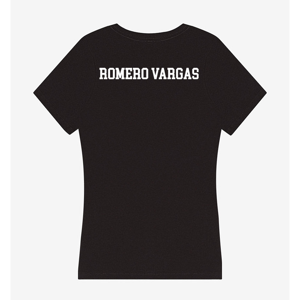 Bethune - NCAA Women's Tennis : Maria Romero Vargas - Women's V-Neck T-Shirt-1