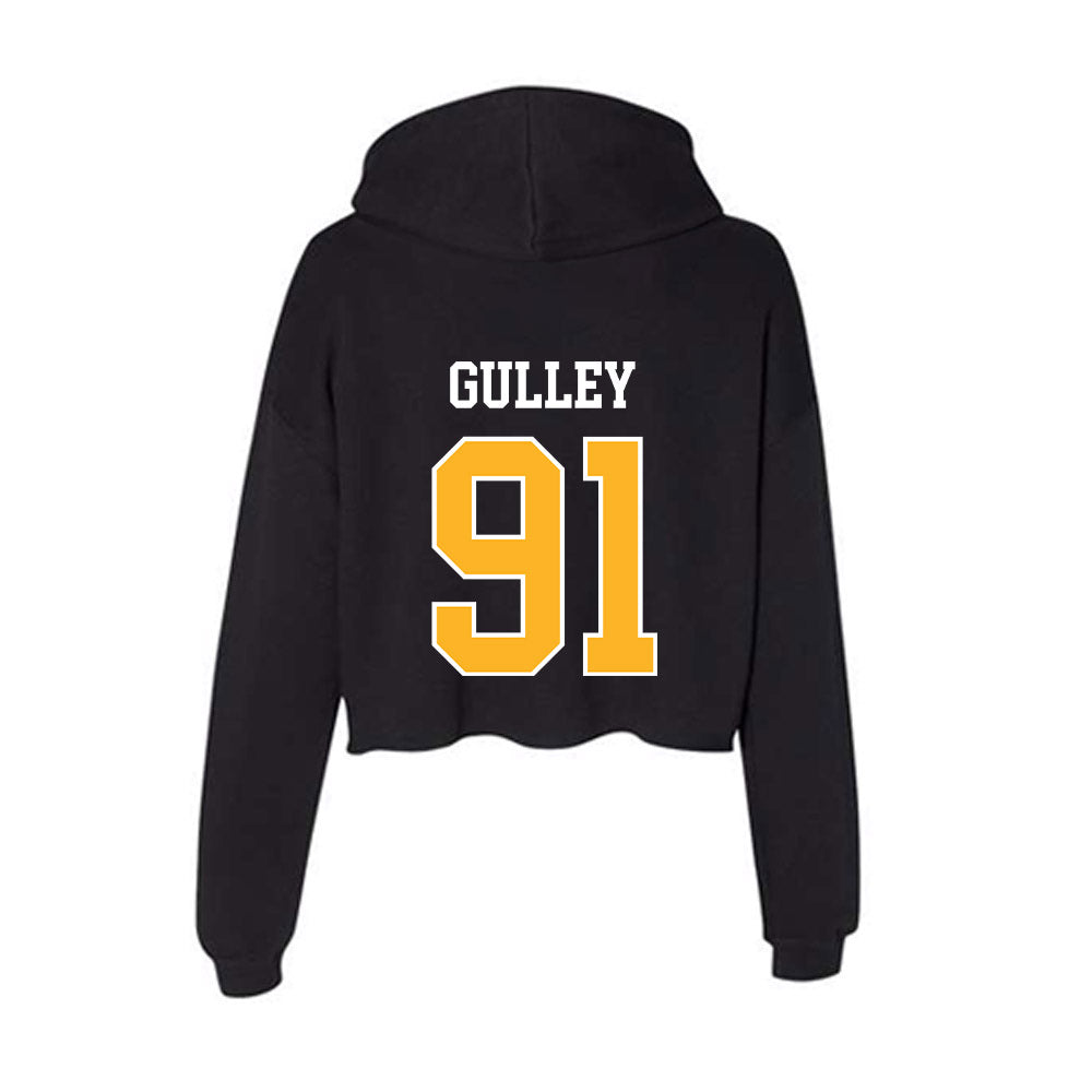 Bethune - NCAA Football : Timothy Gulley - Women's Crop Fleece Hoodie-1