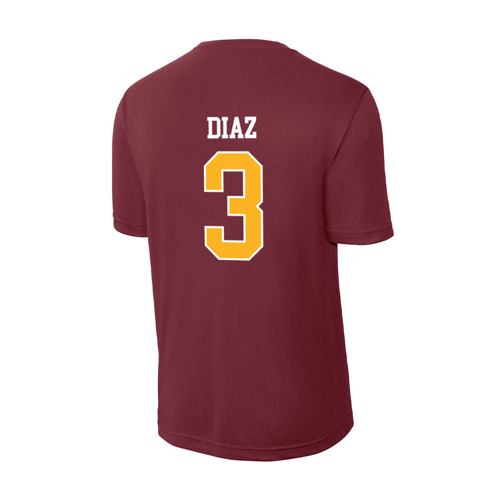 Bethune - NCAA Baseball : Ethan Diaz - Activewear T-Shirt-1