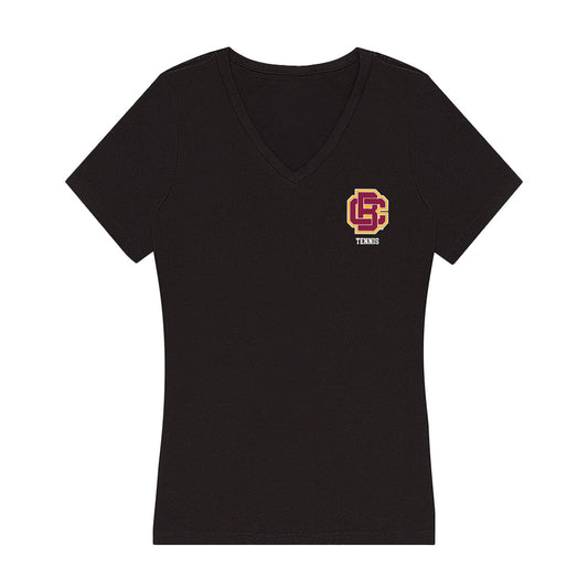Bethune - NCAA Women's Tennis : Roselida Asumwa - Women's V-Neck T-Shirt-0