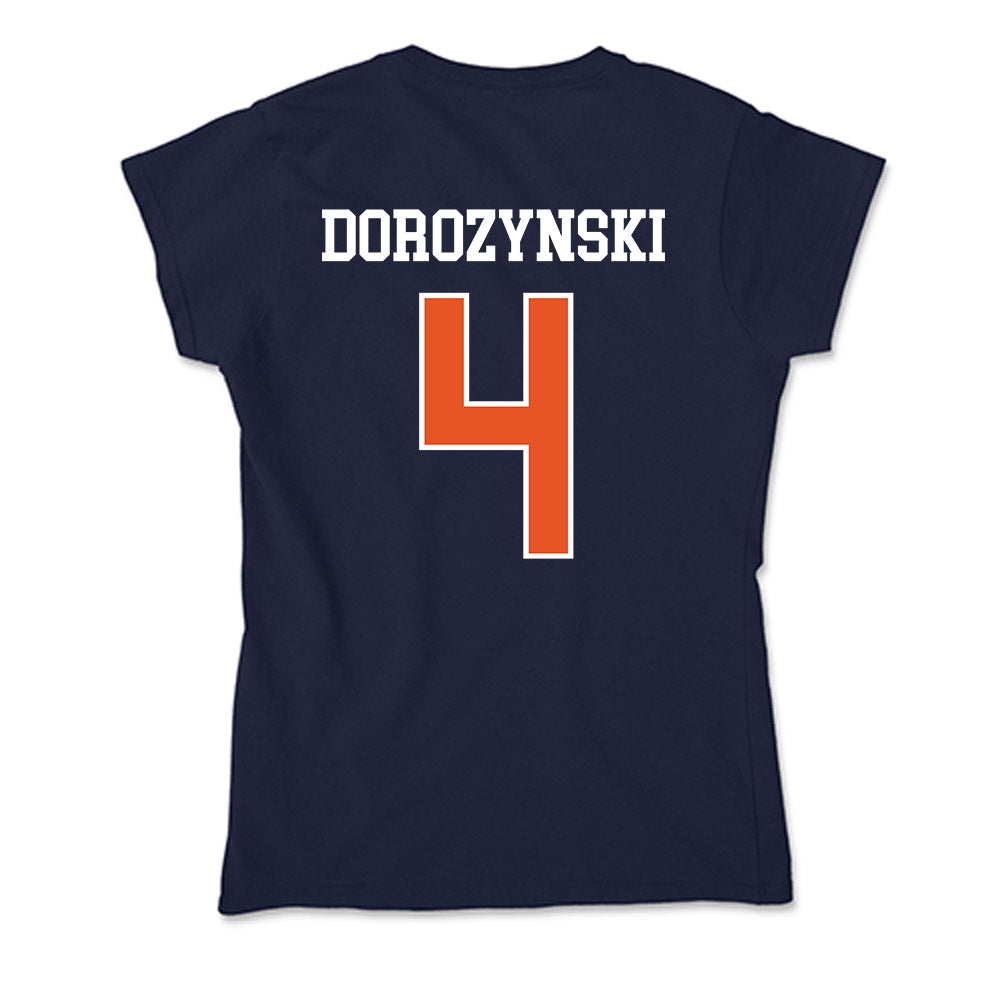 Utica - NCAA Football : Tony Dorozynski - Soft Style Women’s T-Shirt-1