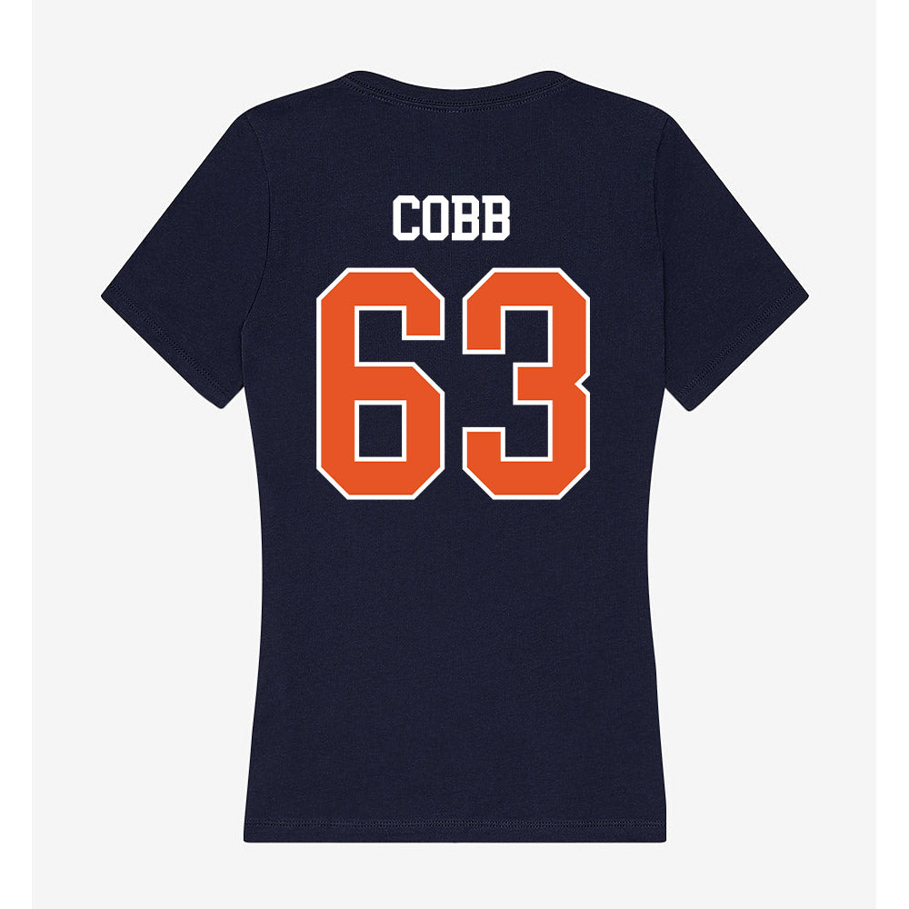 Utica - NCAA Football : Anthony Cobb - Women's V-Neck T-Shirt-1