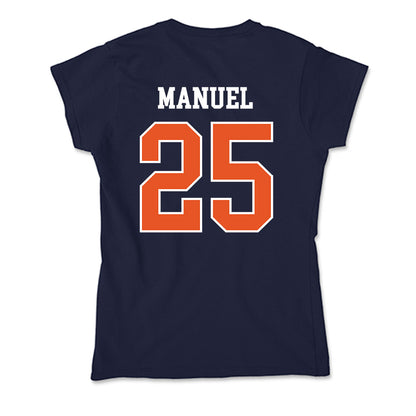 Utica - NCAA Men's Basketball : Jeffrey Manuel - Soft Style Women’s T-Shirt-1