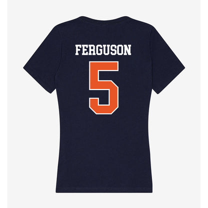 Utica - NCAA Women's Soccer : Samantha Ferguson - Women's V-Neck T-Shirt-1
