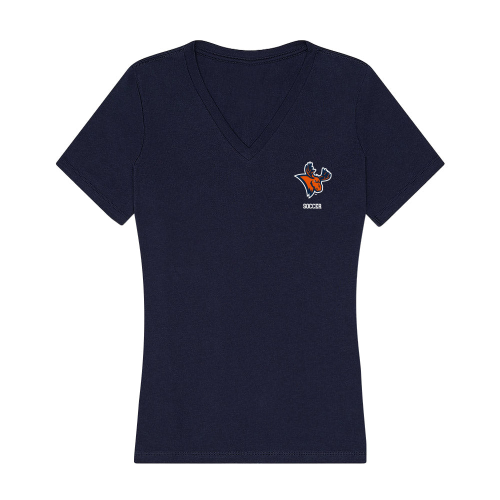 Utica - NCAA Women's Soccer : Samantha Ferguson - Women's V-Neck T-Shirt-0