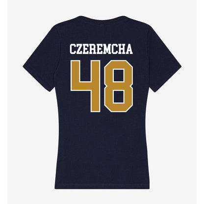 FIU - NCAA Football : Robert Czeremcha - Women's V-Neck T-Shirt-1