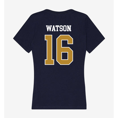FIU - NCAA Football : Nicholas Watson - Women's V-Neck T-Shirt-1