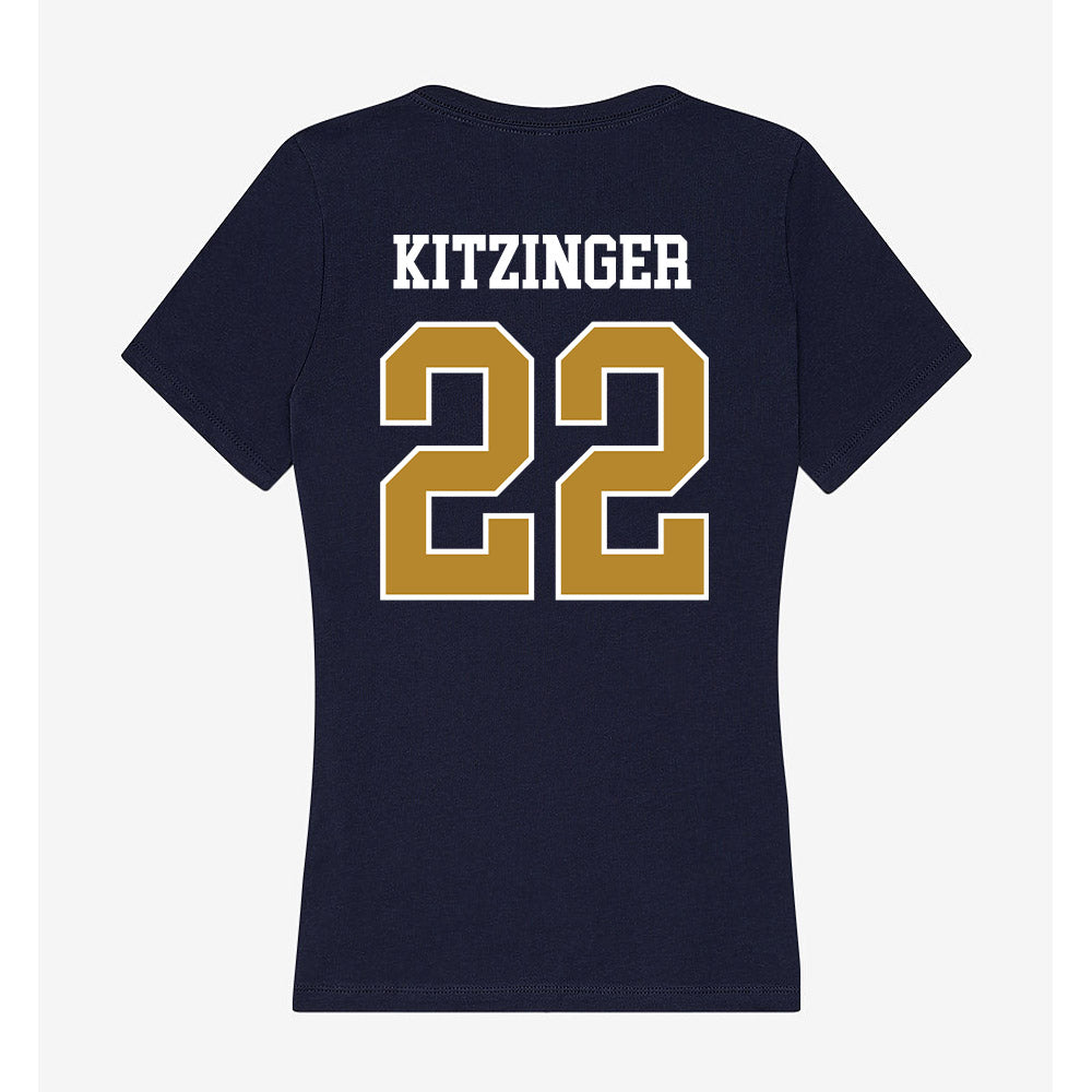 FIU - NCAA Women's Soccer : Adria Kitzinger - Women's V-Neck T-Shirt-1