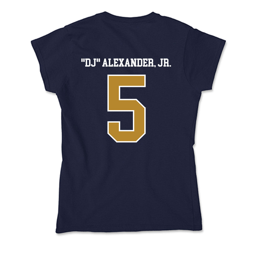 FIU - NCAA Football : Delancy "DJ" Alexander, Jr. - Soft Style Women’s T-Shirt-1