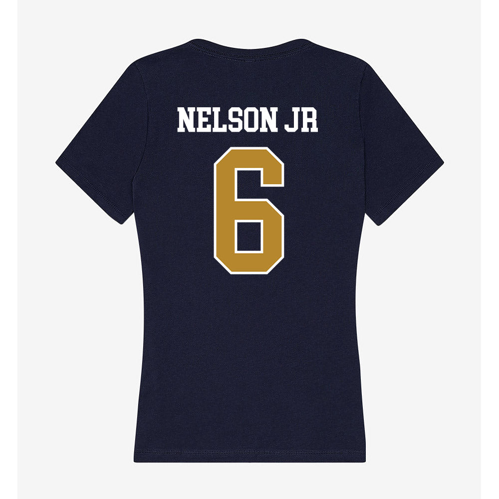 FIU - NCAA Football : Eric Nelson Jr - Women's V-Neck T-Shirt-1