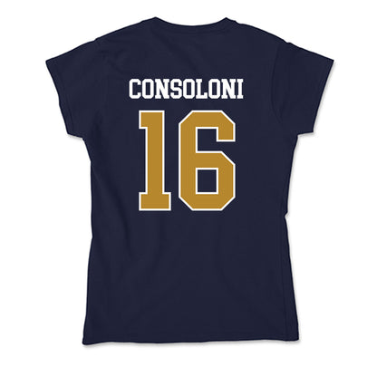 FIU - NCAA Men's Soccer : Leonardo Consoloni - Soft Style Women’s T-Shirt-1