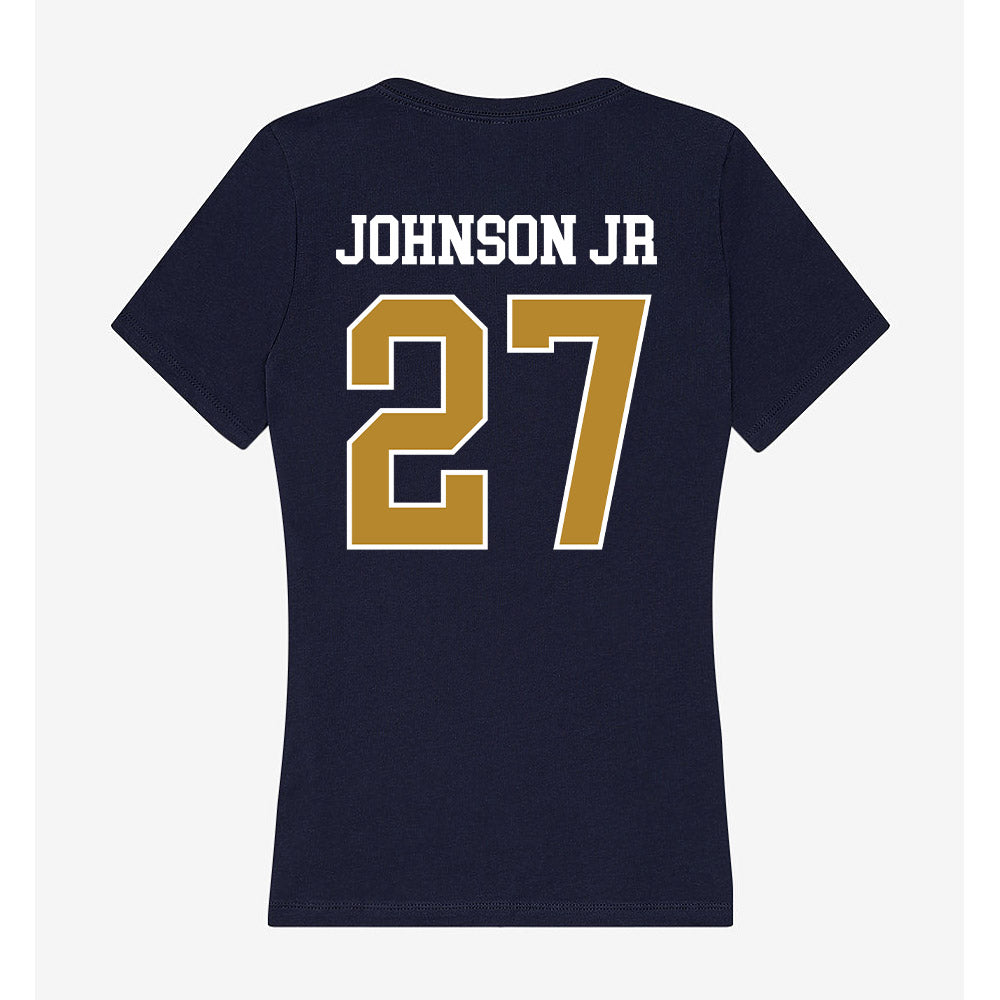 FIU - NCAA Football : Eric Johnson Jr - Women's V-Neck T-Shirt-1