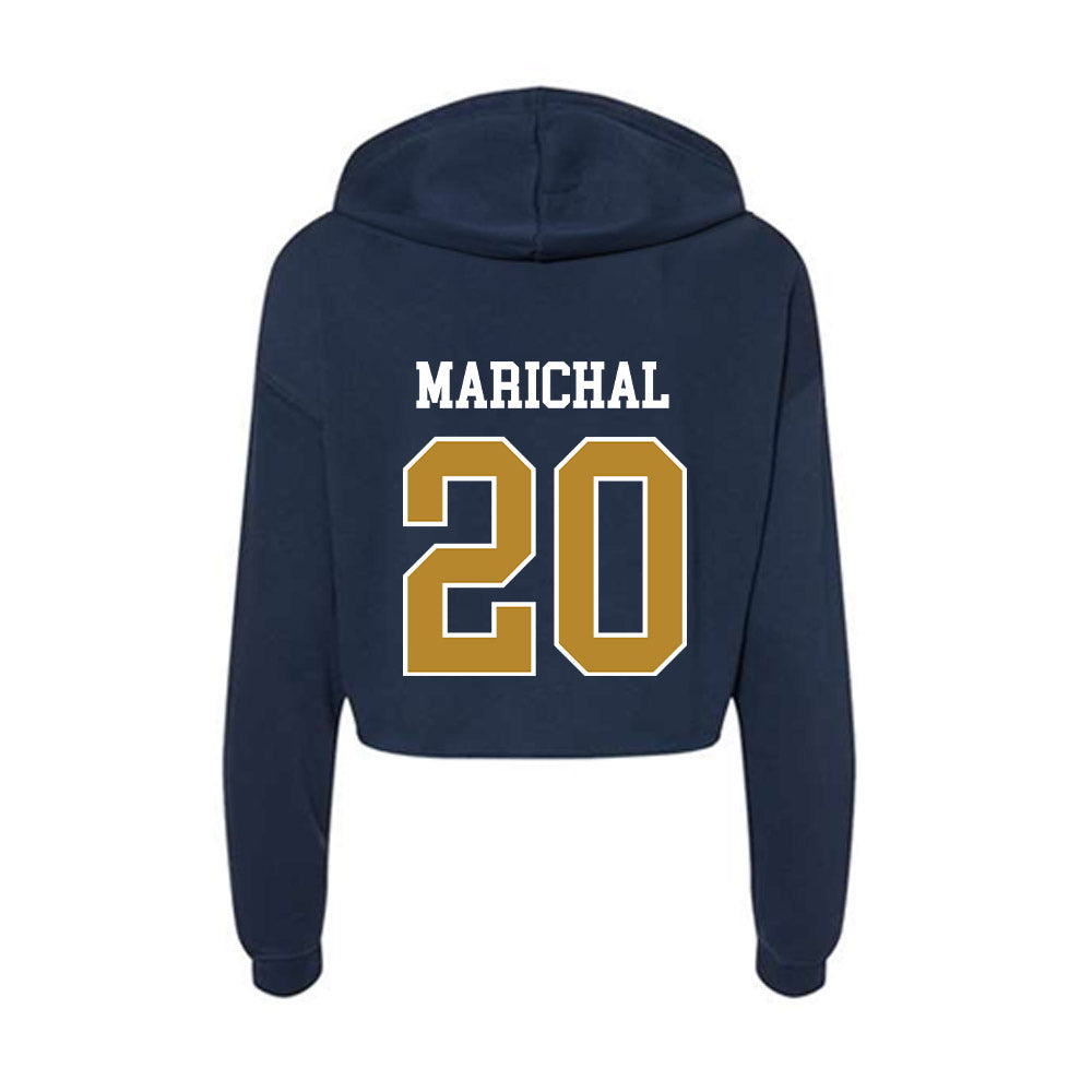 FIU - NCAA Baseball : Rudy Marichal - Women's Crop Fleece Hoodie-1
