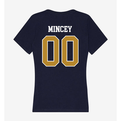 FIU - NCAA Football : Demitris Mincey - Women's V-Neck T-Shirt-1