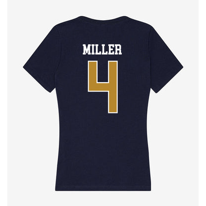 FIU - NCAA Football : Wesley Miller - Women's V-Neck T-Shirt-1