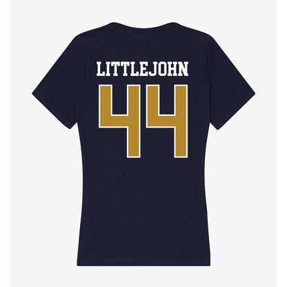 FIU - NCAA Football : Brayshawn Littlejohn - Women's V-Neck T-Shirt-1