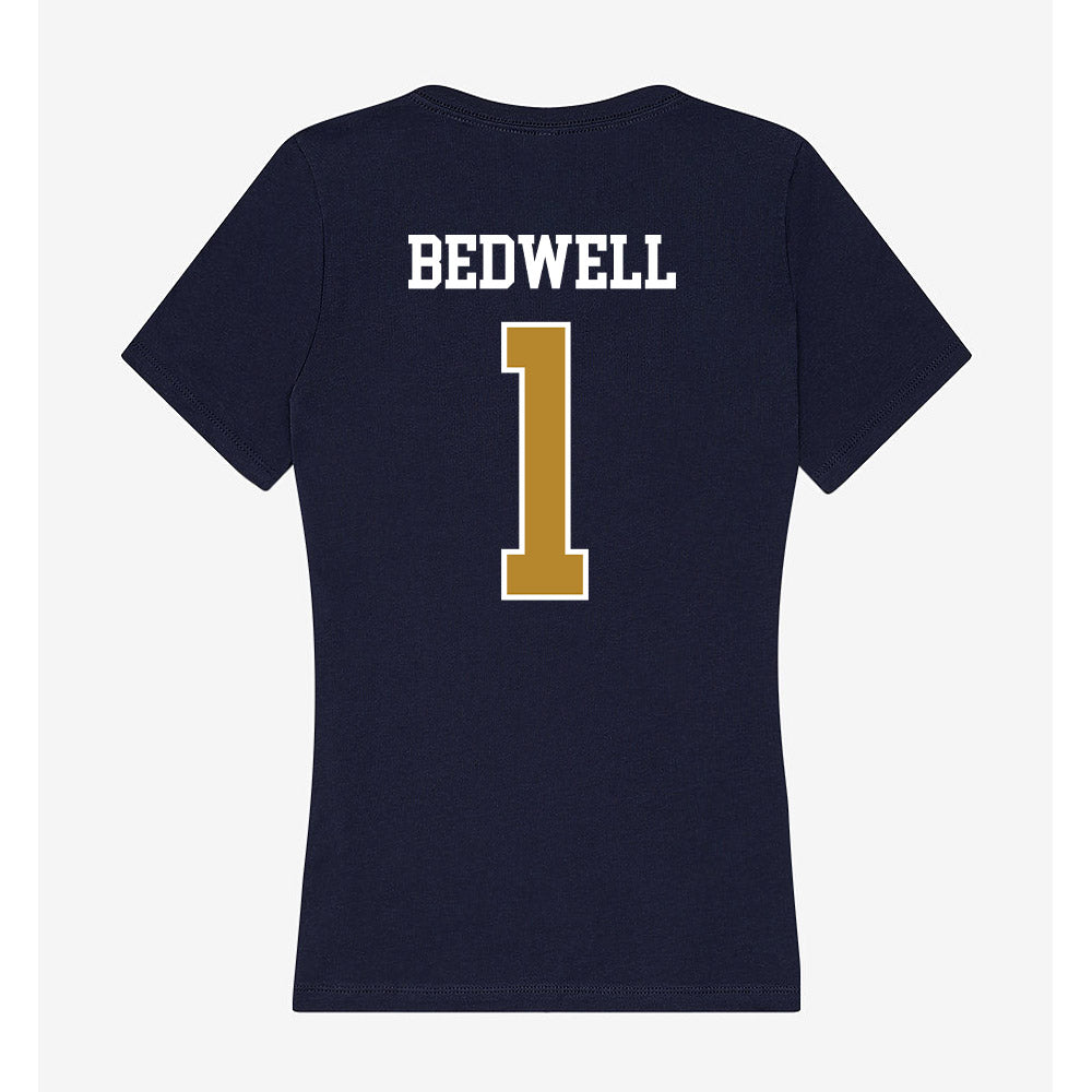 FIU - NCAA Softball : Chloe Bedwell - Women's V-Neck T-Shirt-1