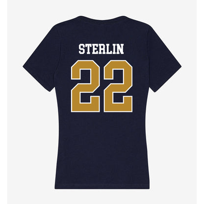 FIU - NCAA Football : Shamir Sterlin - Women's V-Neck T-Shirt-1