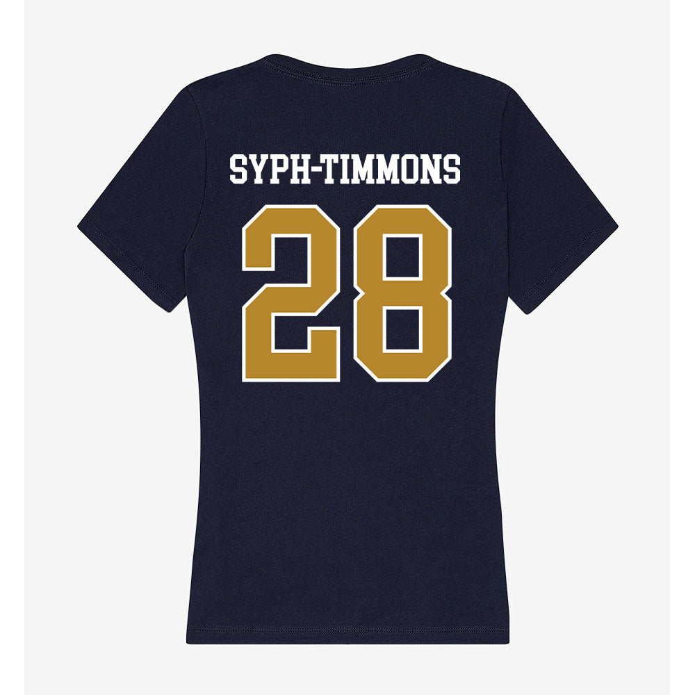FIU - NCAA Football : Orlando Syph-Timmons - Women's V-Neck T-Shirt-1