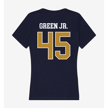 FIU - NCAA Football : Lamont Green Jr. - Women's V-Neck T-Shirt-1