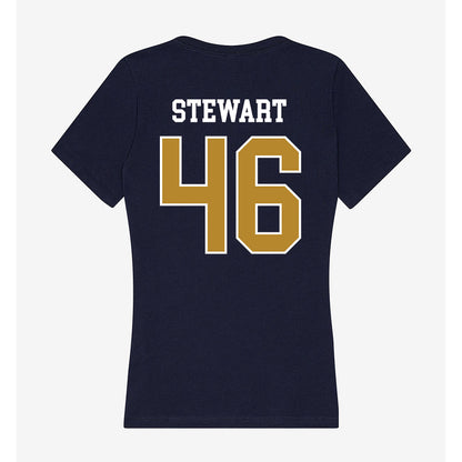 FIU - NCAA Football : Jacorey Stewart - Women's V-Neck T-Shirt-1