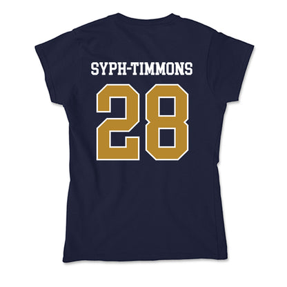FIU - NCAA Football : Orlando Syph-Timmons - Soft Style Women’s T-Shirt-1