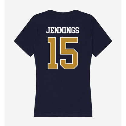 FIU - NCAA Football : Nathan Jennings - Women's V-Neck T-Shirt-1