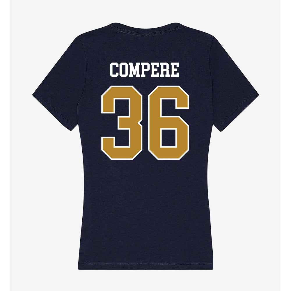 FIU - NCAA Football : Justin Compere - Women's V-Neck T-Shirt-1