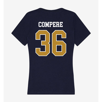 FIU - NCAA Football : Justin Compere - Women's V-Neck T-Shirt-1
