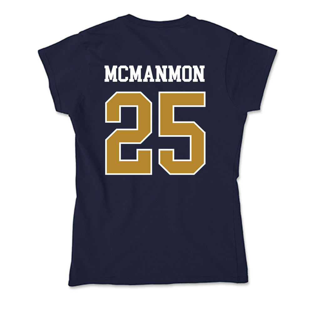 FIU - NCAA Baseball : Quin Mcmanmon - Soft Style Women’s T-Shirt-1