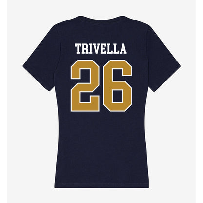 FIU - NCAA Baseball : Mario Trivella - Women's V-Neck T-Shirt-1