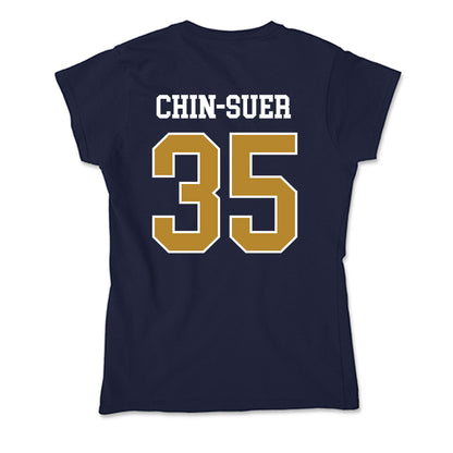FIU - NCAA Football : Jahmani Chin-Suer - Soft Style Women’s T-Shirt-1