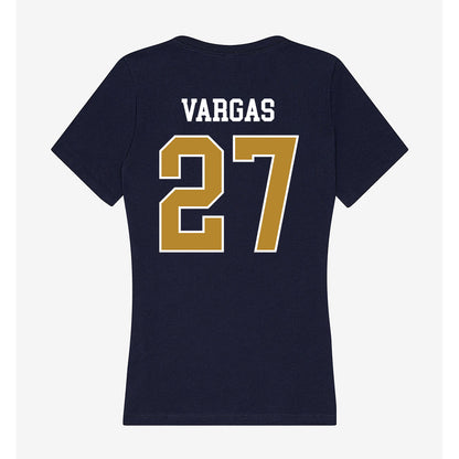 FIU - NCAA Baseball : Jordan Vargas - Women's V-Neck T-Shirt-1