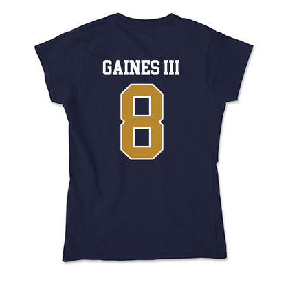 FIU - NCAA Football : Gregory Gaines III - Soft Style Women’s T-Shirt-1