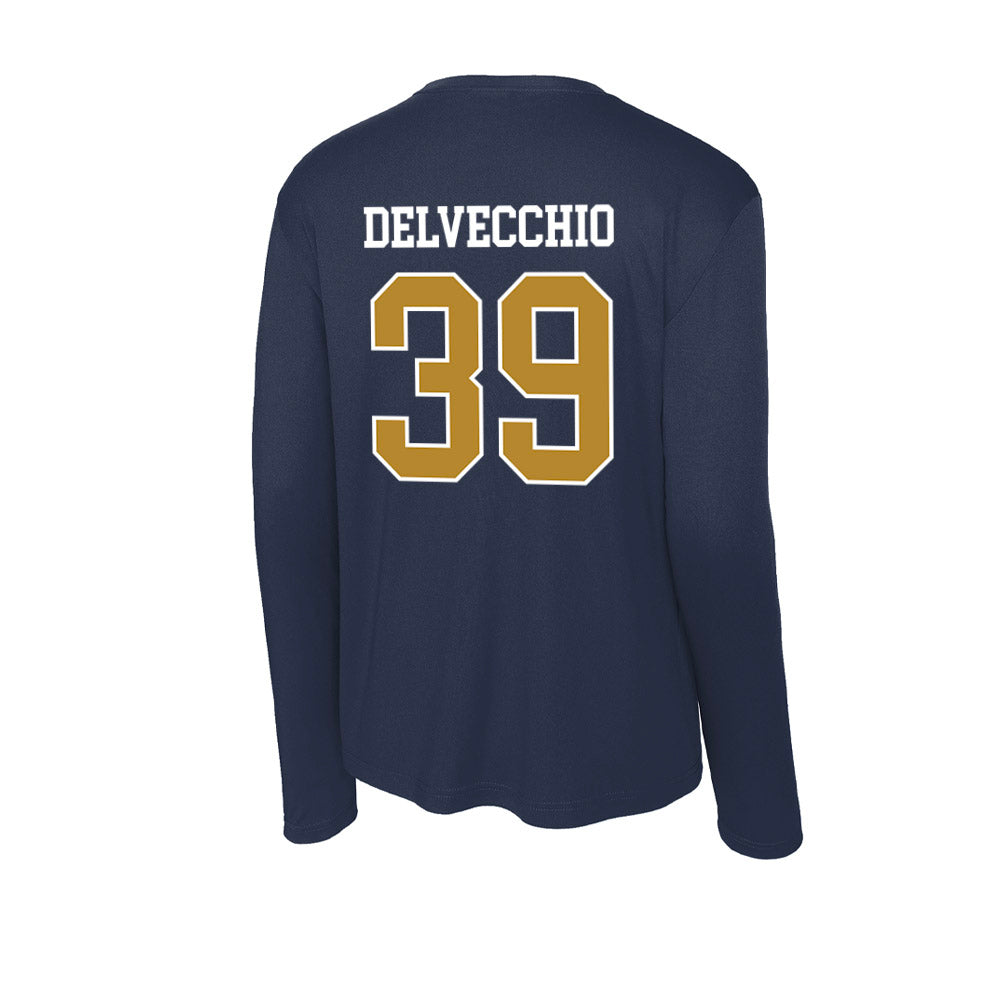 FIU - NCAA Baseball : Matthew Delvecchio - Activewear Long Sleeve T-Shirt-1