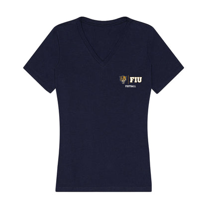 FIU - NCAA Football : Brayshawn Littlejohn - Women's V-Neck T-Shirt-0