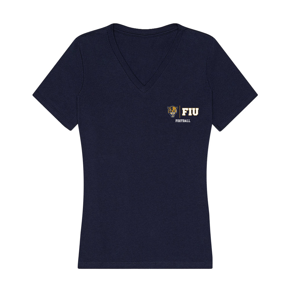 FIU - NCAA Football : Oscar Colon - Women's V-Neck T-Shirt-0