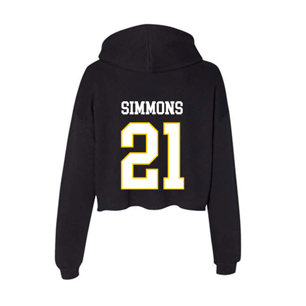 Southeastern - NCAA Softball : Emily Simmons - Women's Crop Fleece Hoodie-1
