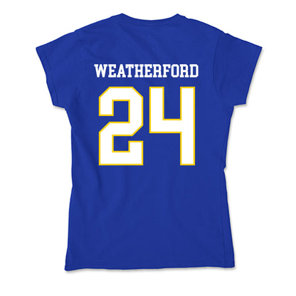Southeastern - NCAA Women's Volleyball : Laura Weatherford - Soft Style Women’s T-Shirt-1