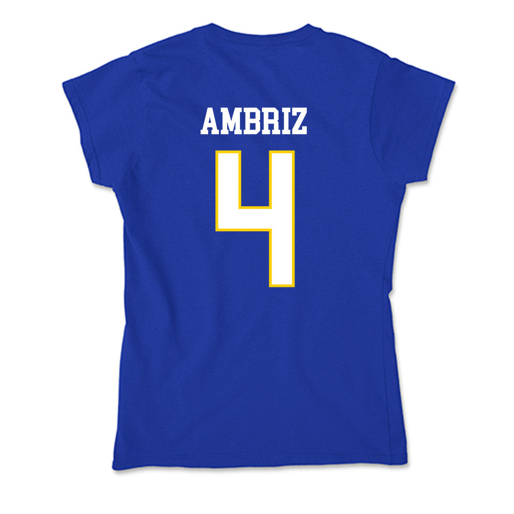 Southeastern - NCAA Baseball : Jacob Ambriz - Soft Style Women’s T-Shirt-1